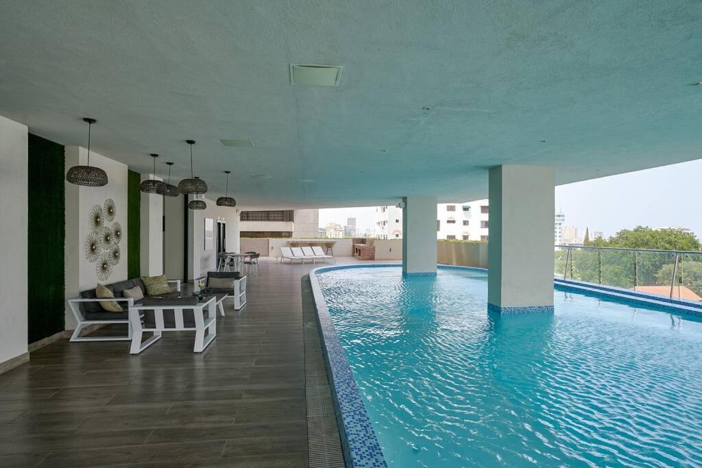 Escape Apartments, Balcony, Pool, Gym & Spa In La Julia Санто-Домінго Екстер'єр фото